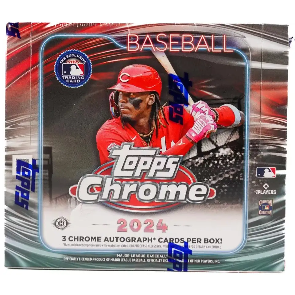 2024 Topps Chrome Baseball Hobby Jumbo Box