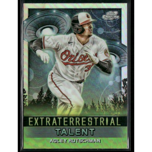 2024 Topps Chrome Cosmic #ET-13 Adley Rutschman Extraterrestrial Talent
