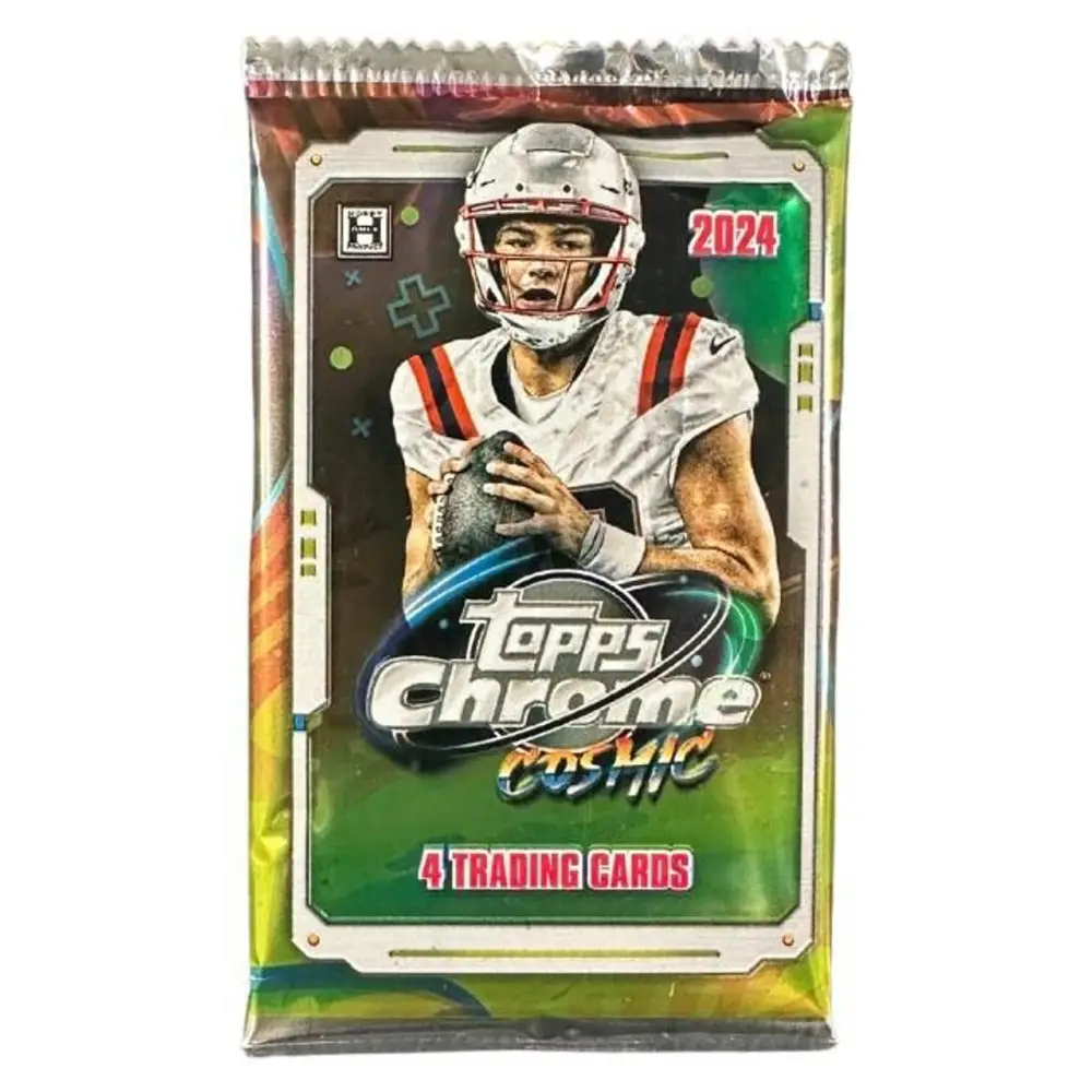 2024 Topps Chrome Cosmic Football Single Hobby Pack