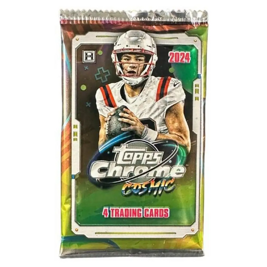 2024 Topps Chrome Cosmic Football Single Hobby Pack