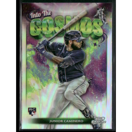 2024 Topps Chrome Cosmic #ITC-24 Junior Caminero Into the Cosmos