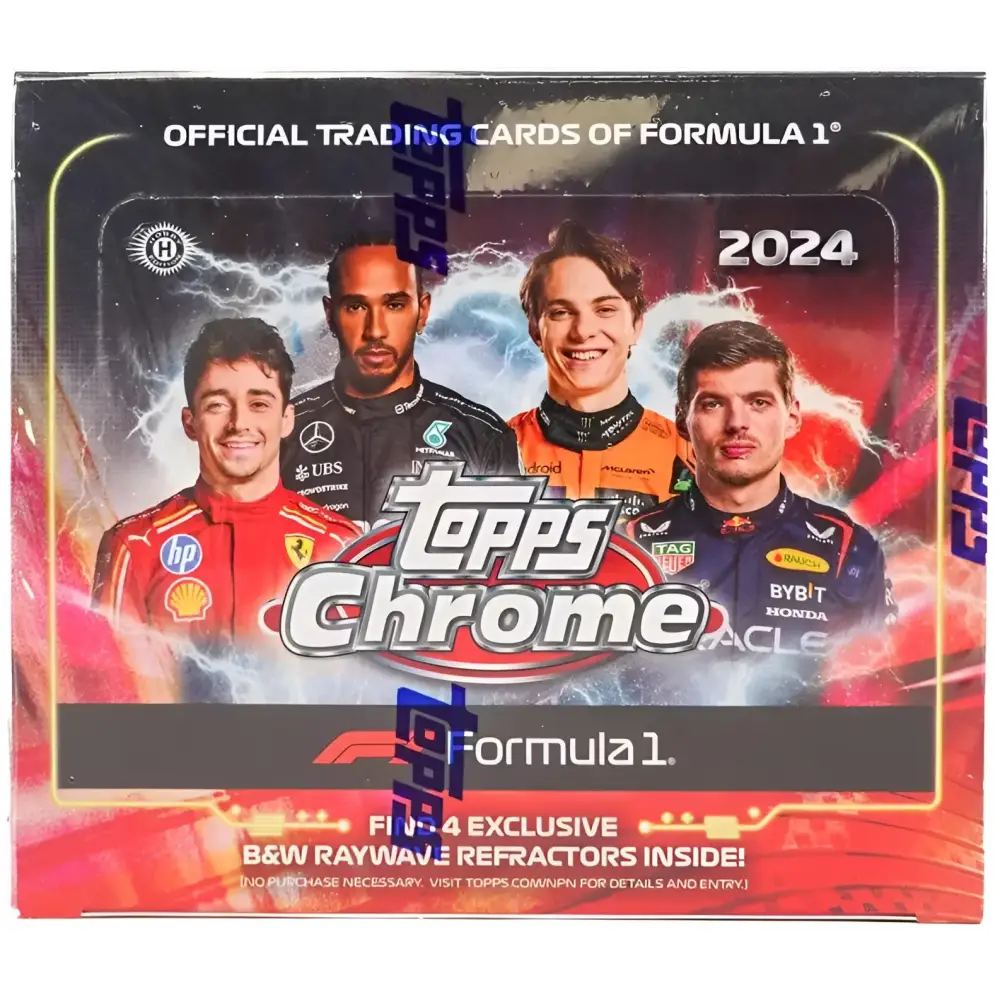 2024 Topps Chrome F1 Formula 1 Qualifying Lap Hobby Box
