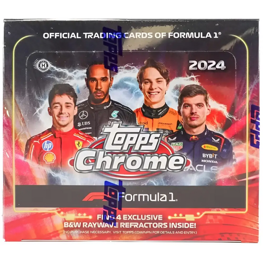 2024 Topps Chrome F1 Formula 1 Qualifying Lap Hobby Box