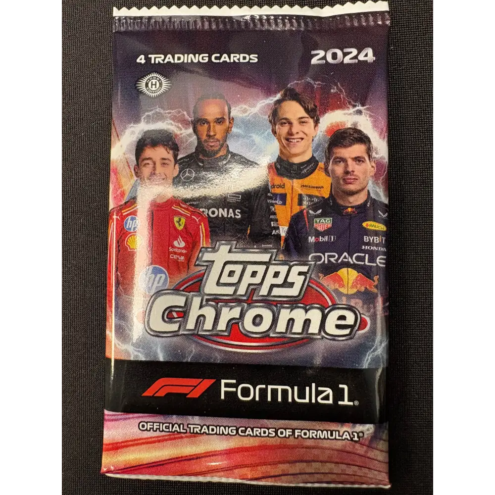 2024 Topps Chrome F1 Formula 1 Qualifying Lap Hobby Single Pack