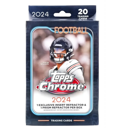 2024 Topps Chrome Football Hanger Box