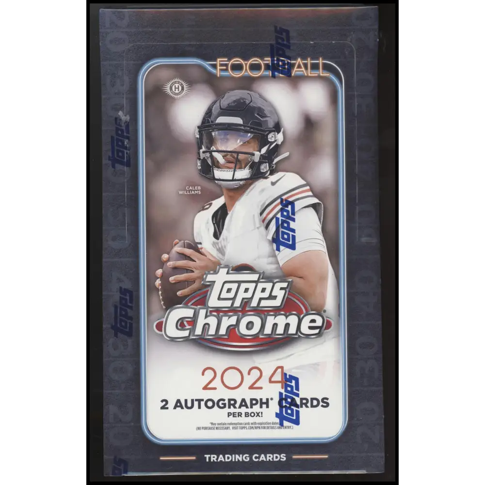2024 Topps Chrome Football Hobby Box