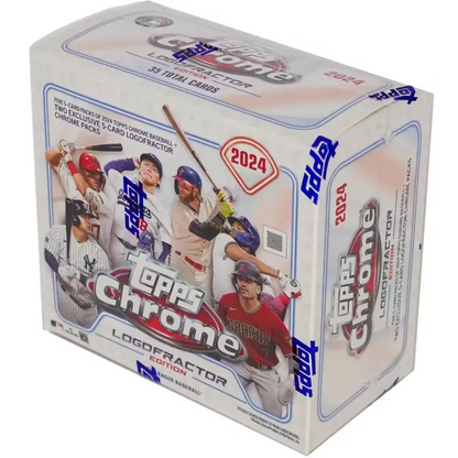 2024 Topps Chrome Logofractor Baseball Box