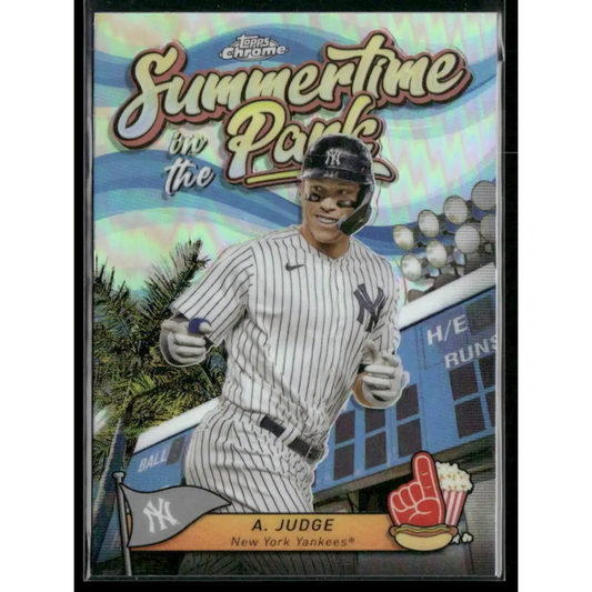 2024 Topps Chrome #SITP-3 Aaron Judge Summertime in the Park