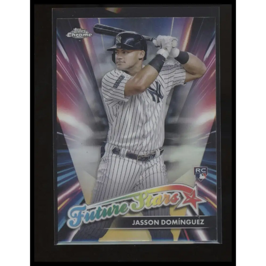 2024 Topps Chrome Update #FSU-12 Jasson Domínguez Future Stars