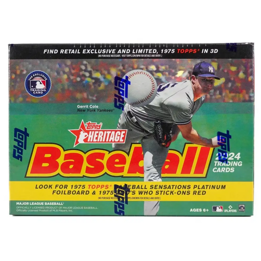 2024 Topps Heritage Baseball Mega Box