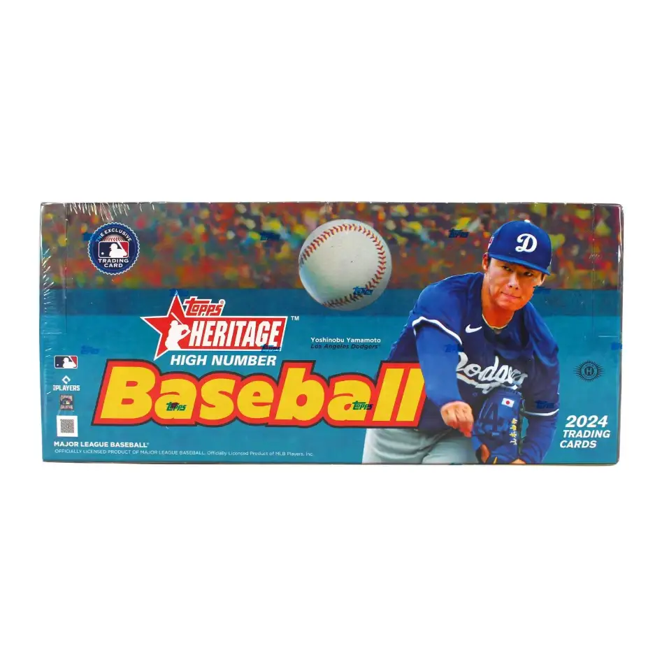 2024 Topps Heritage High Number Baseball Hobby Box