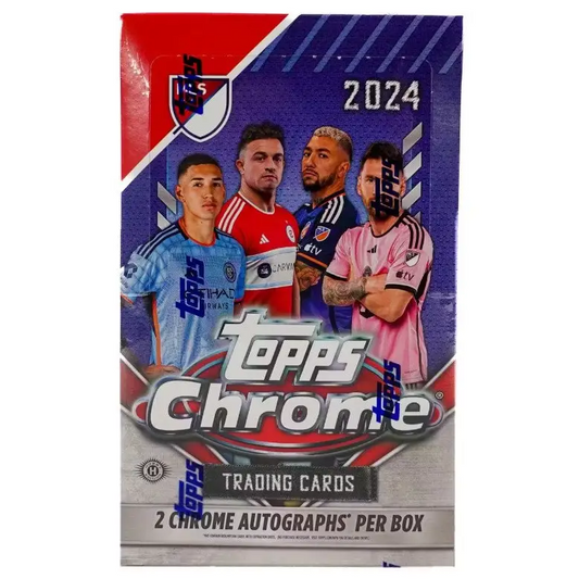 2024 Topps MLS Major League Soccer Chrome Hobby Box