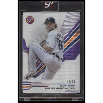 2024 Topps Pristine #19 Sawyer Gipson-Long Purple Refractors #/99