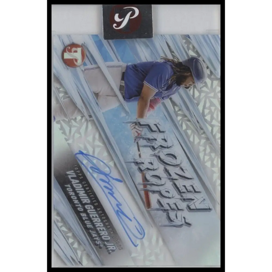 2024 Topps Pristine #FRA-VG Vladimir Guerrero Jr. Frozen Ropes Autographs