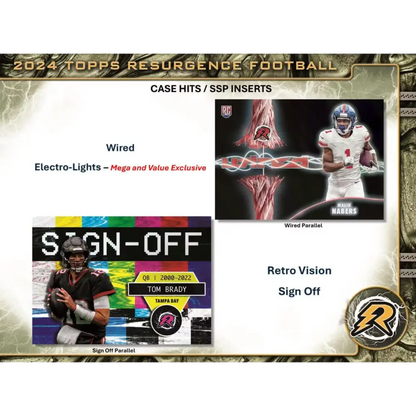 2024 Topps Resurgence Football 8-Pack Blaster Box