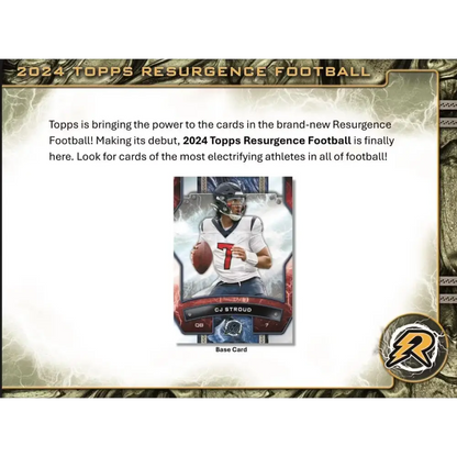 2024 Topps Resurgence Football 8-Pack Blaster Box