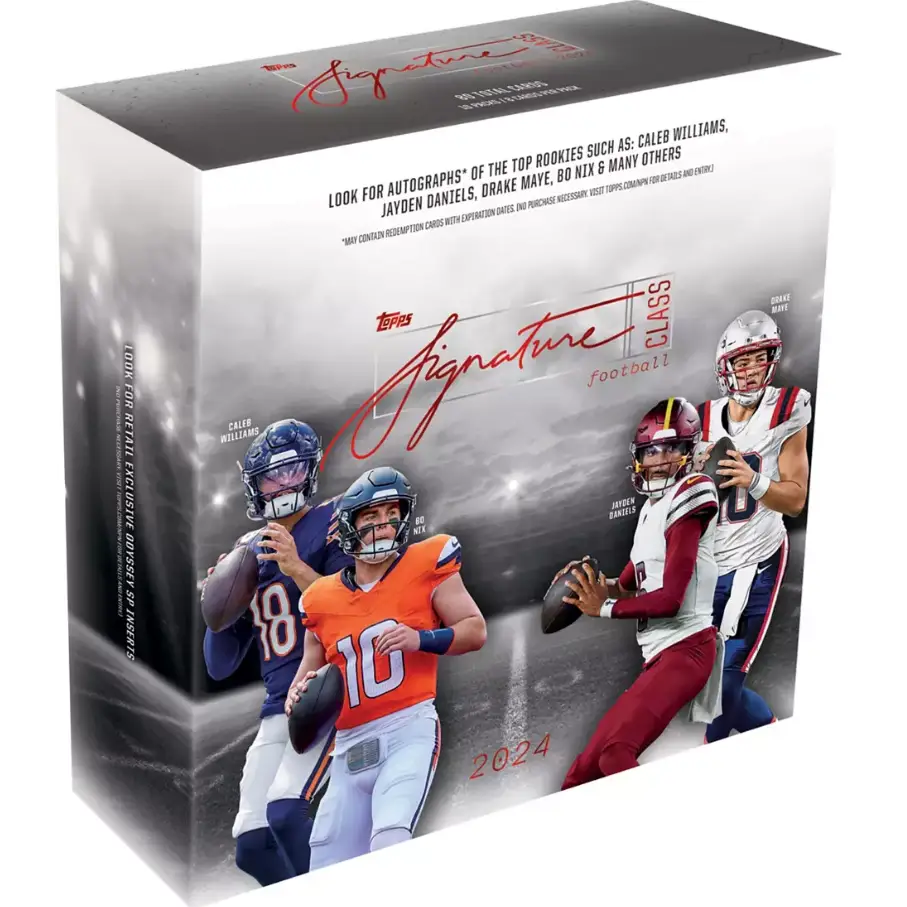 2024 Topps Signature Class Football Mega Box