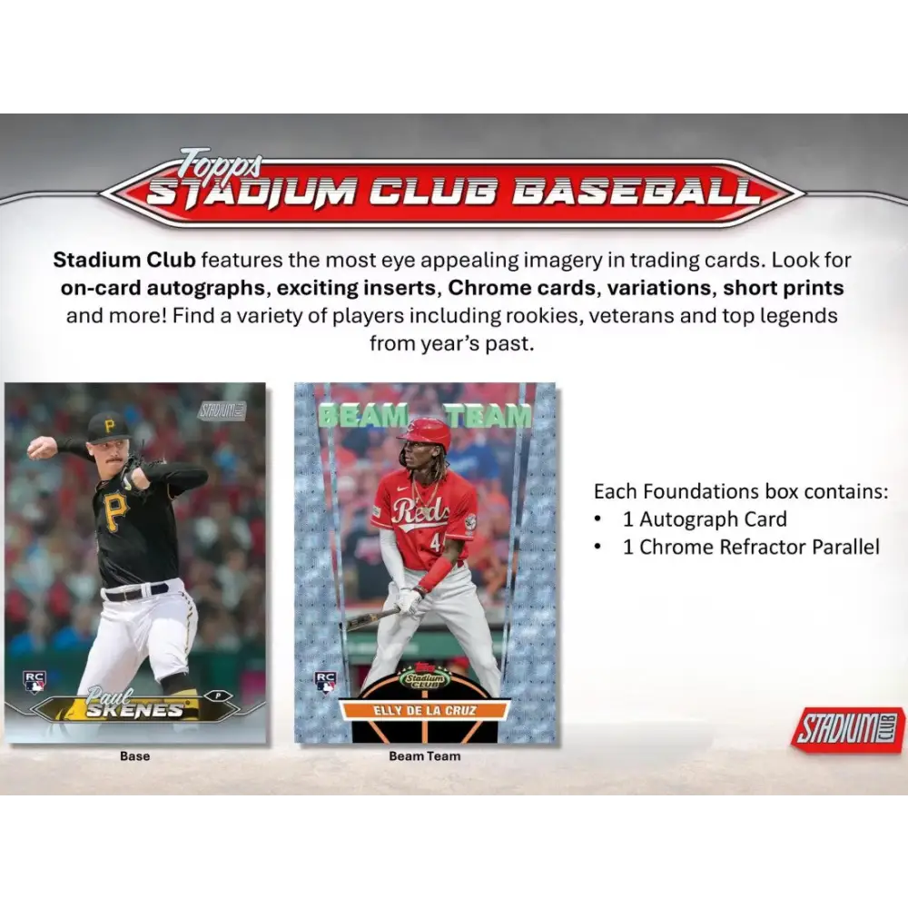 2024 Topps Stadium Club Baseball Compact Box