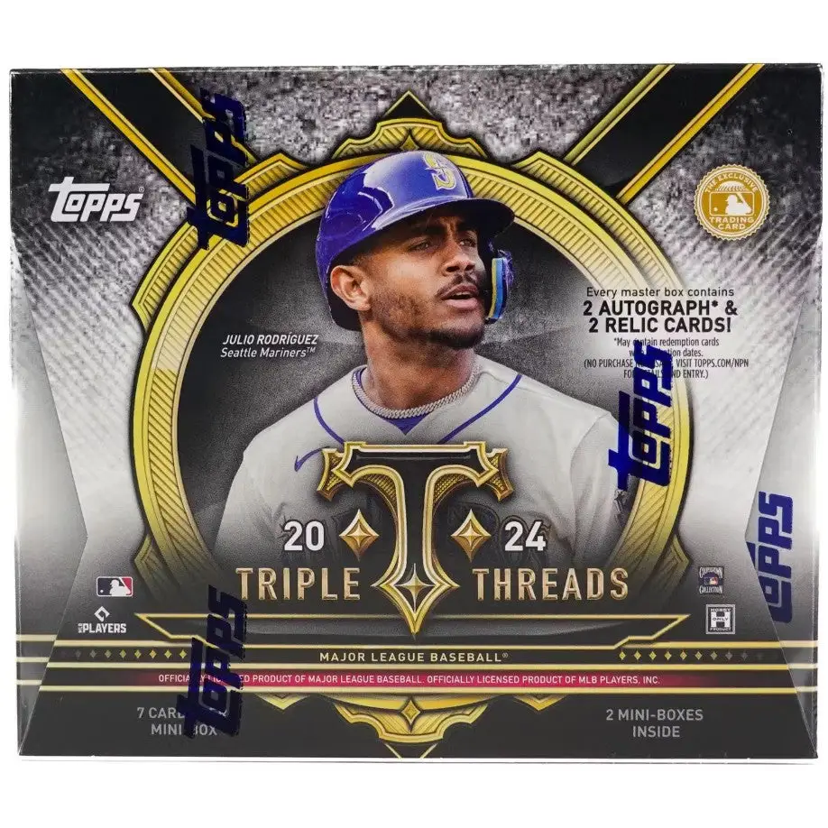 2024 Topps Triple Threads Baseball Hobby Box