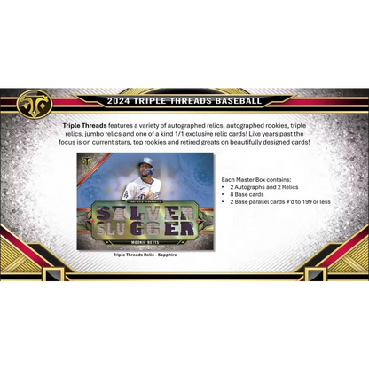 2024 Topps Triple Threads Baseball Hobby Box
