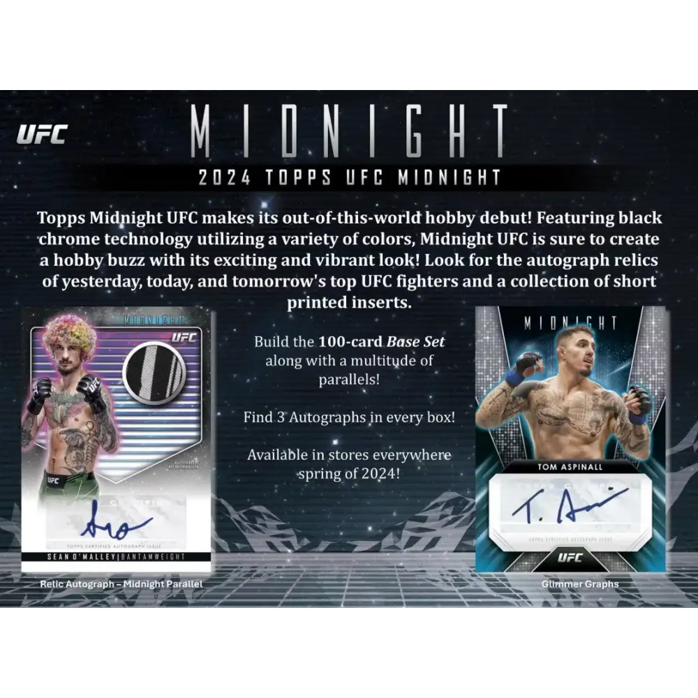 2024 Topps UFC Midnight Hobby Box