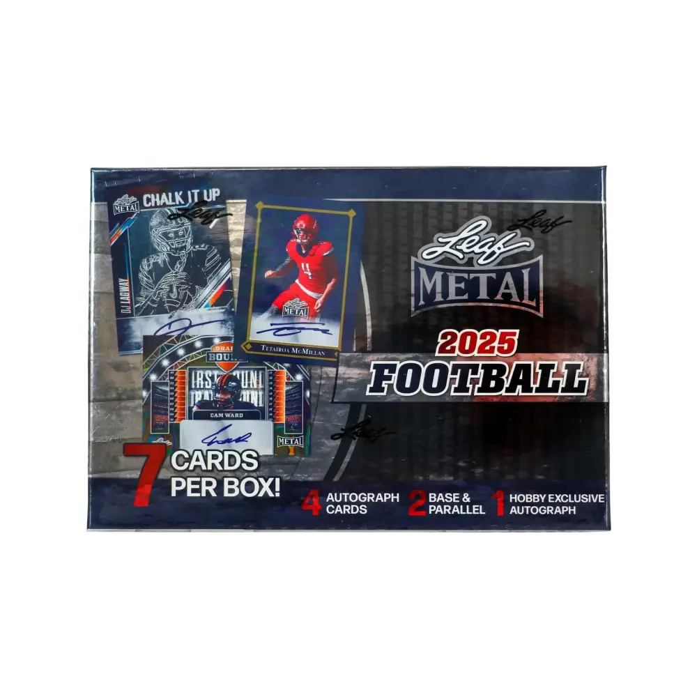 2025 Leaf Metal Football Hobby Box