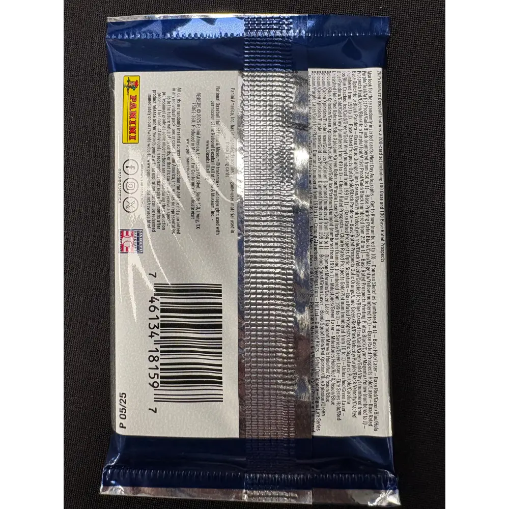 2025 Panini Donruss Baseball Hobby Single Pack