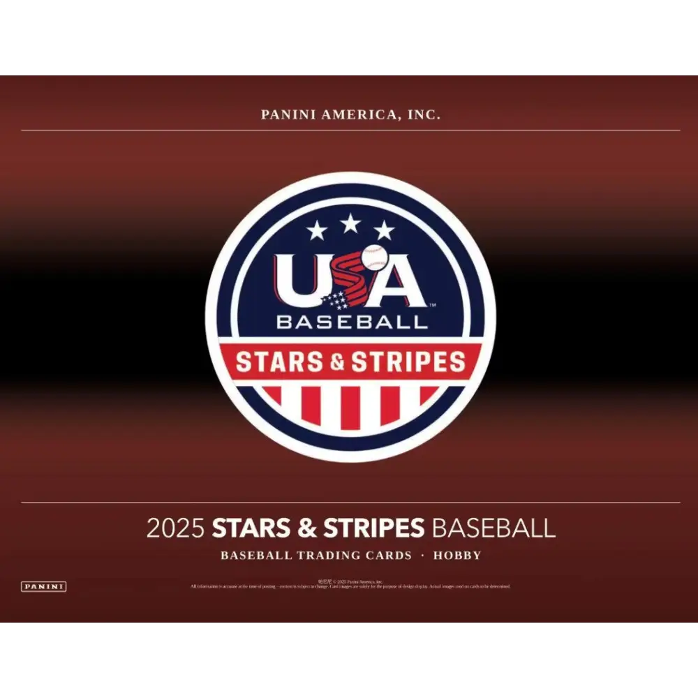 2025 Panini USA Stars & Stripes Baseball Hobby Box