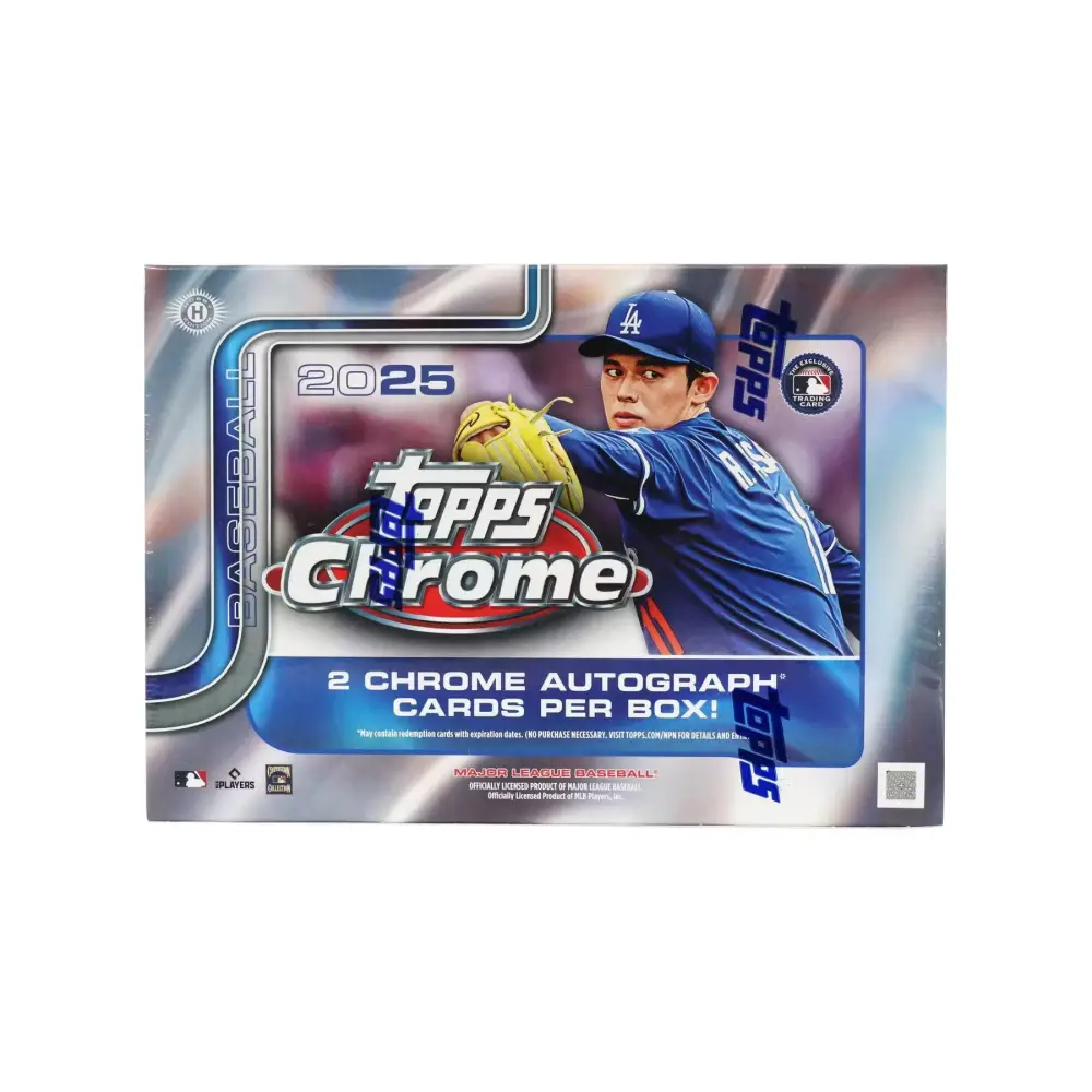 2025 Topps Chrome Baseball Breaker Delight Box