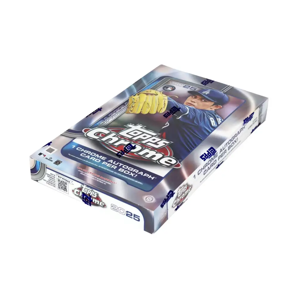 2025 Topps Chrome Baseball Hobby Box