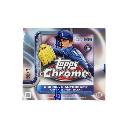 2025 Topps Chrome Baseball Hobby Jumbo Box
