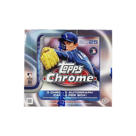 2025 Topps Chrome Baseball Hobby Jumbo Box