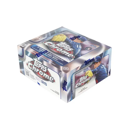2025 Topps Chrome Baseball Hobby Jumbo Box
