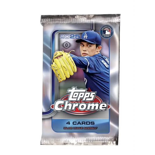 2025 Topps Chrome Baseball Hobby Pack