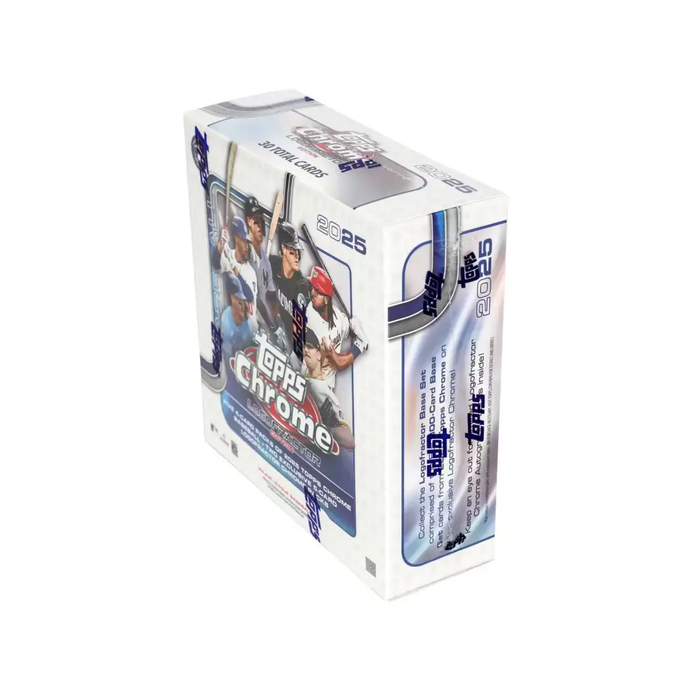 2025 Topps Chrome Baseball Logofractor Edition Box