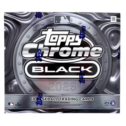 2025 Topps Chrome Black Baseball Hobby Box