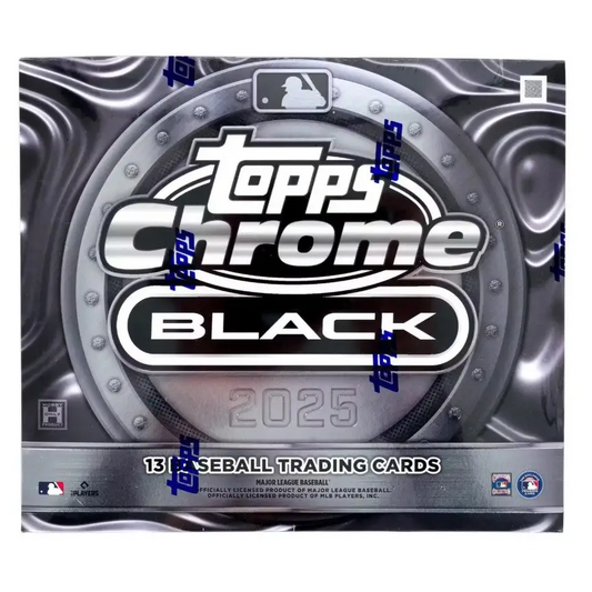 2025 Topps Chrome Black Baseball Hobby Box