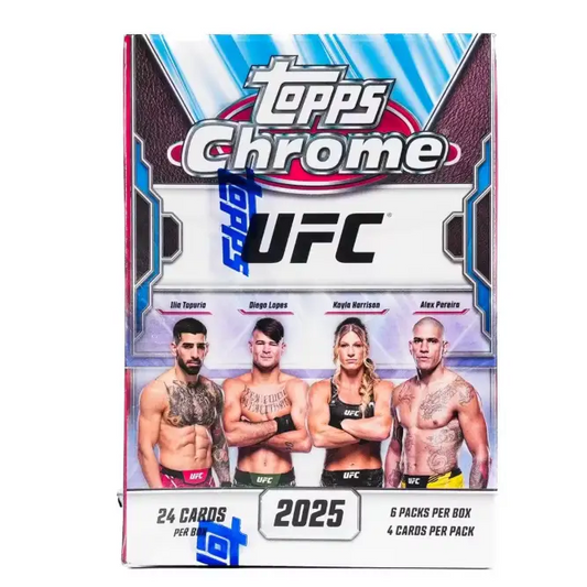 2025 Topps Chrome UFC 6-Pack Blaster Box