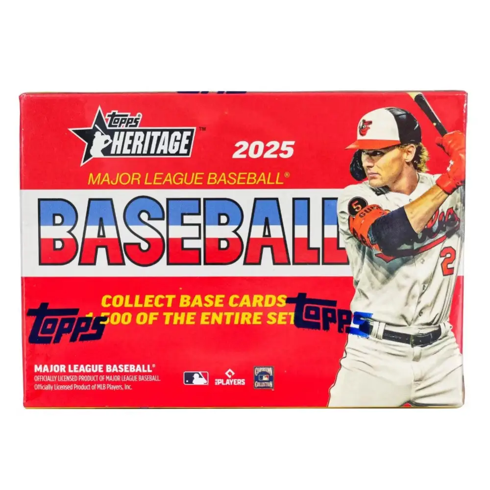 2025 Topps Heritage Baseball 8-Pack Blaster Box
