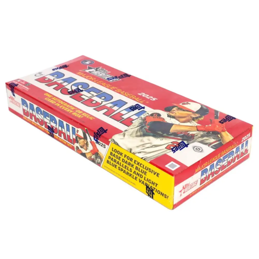 2025 Topps Heritage Baseball Hobby Box