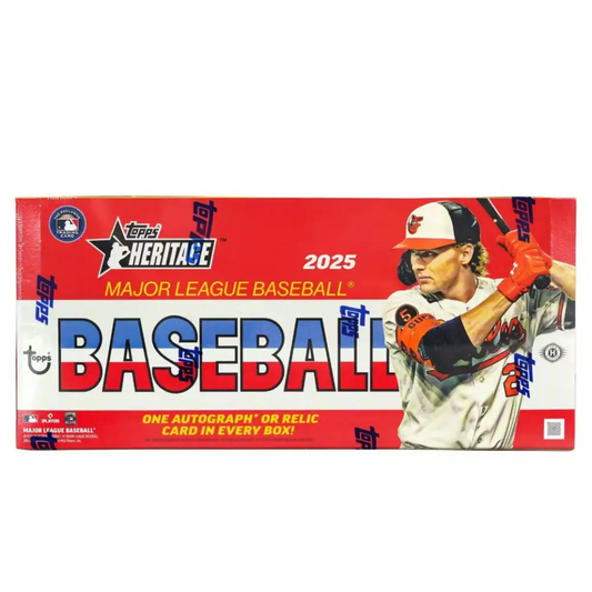 2025 Topps Heritage Baseball Hobby Box
