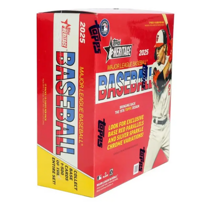2025 Topps Heritage Baseball Mega Box