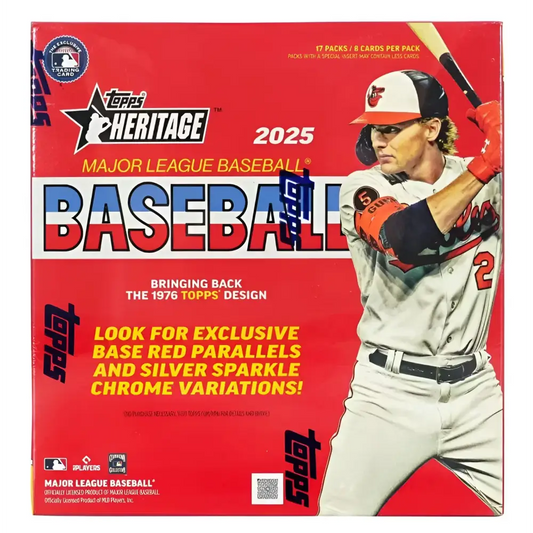 2025 Topps Heritage Baseball Mega Box