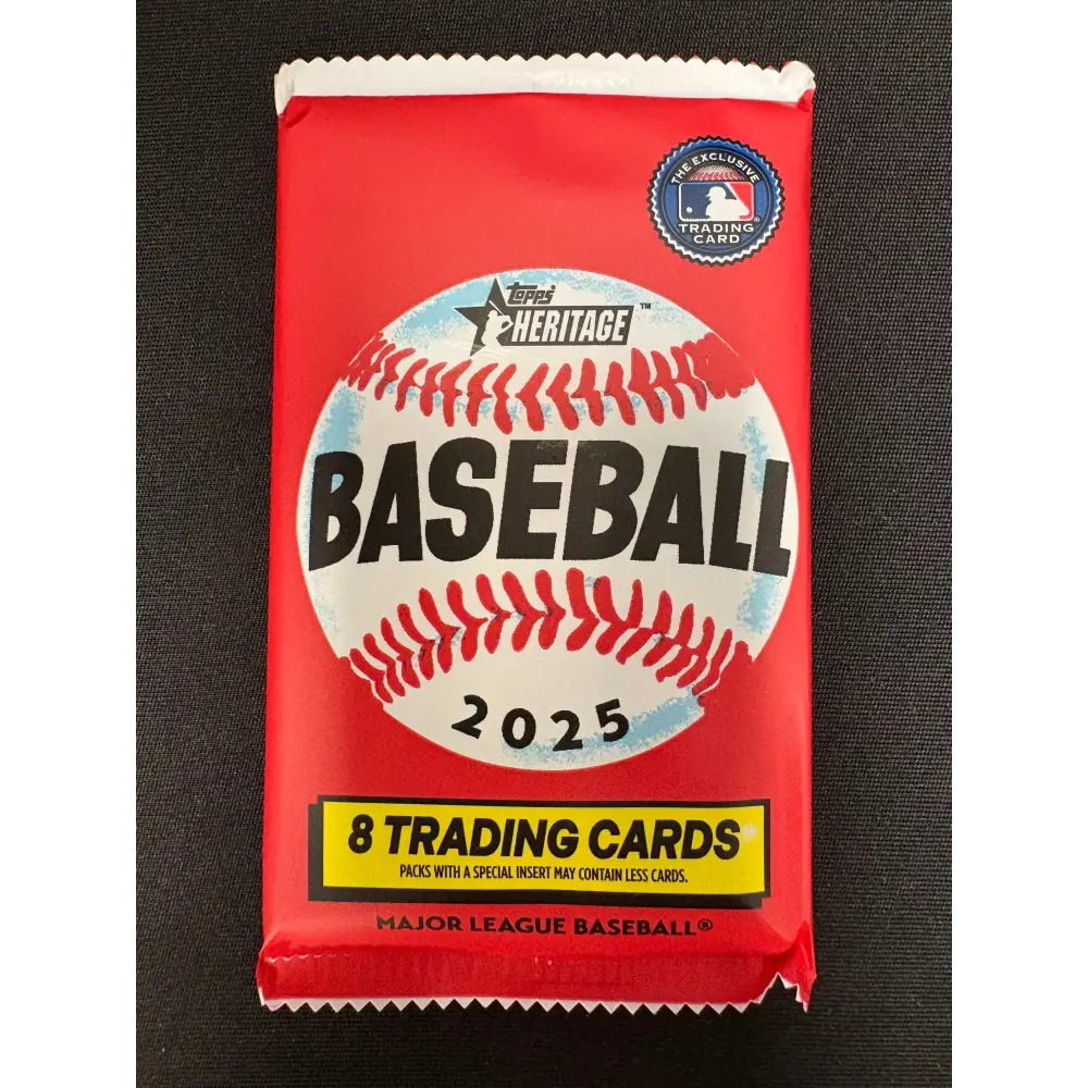 2025 Topps Heritage Baseball SINGLE PACK