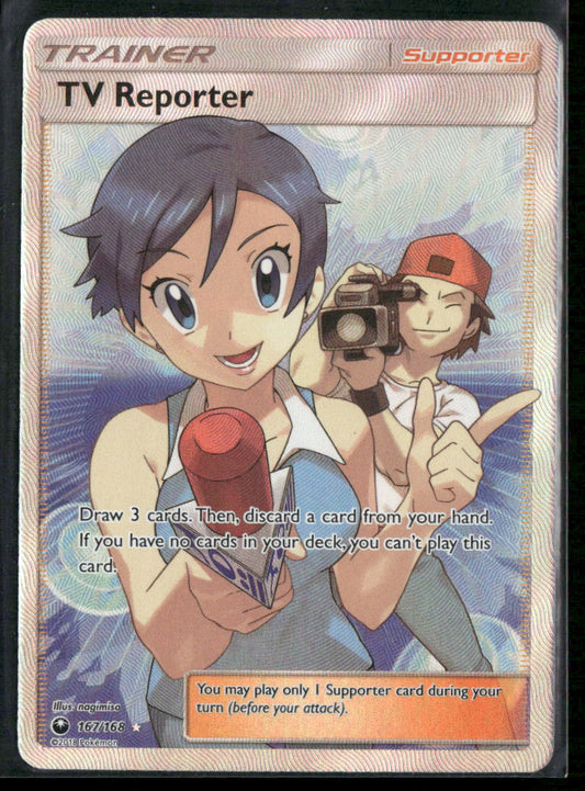 TV Reporter (Full Art) SM - Celestial Storm #167/168