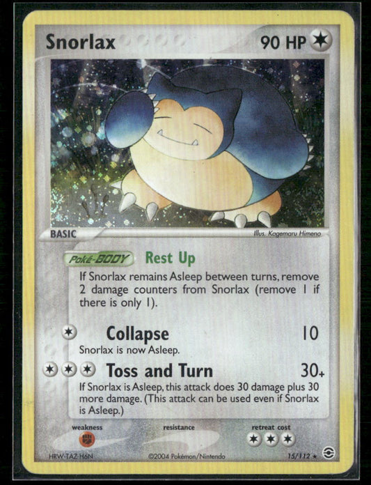 Snorlax FireRed & LeafGreen #15/112