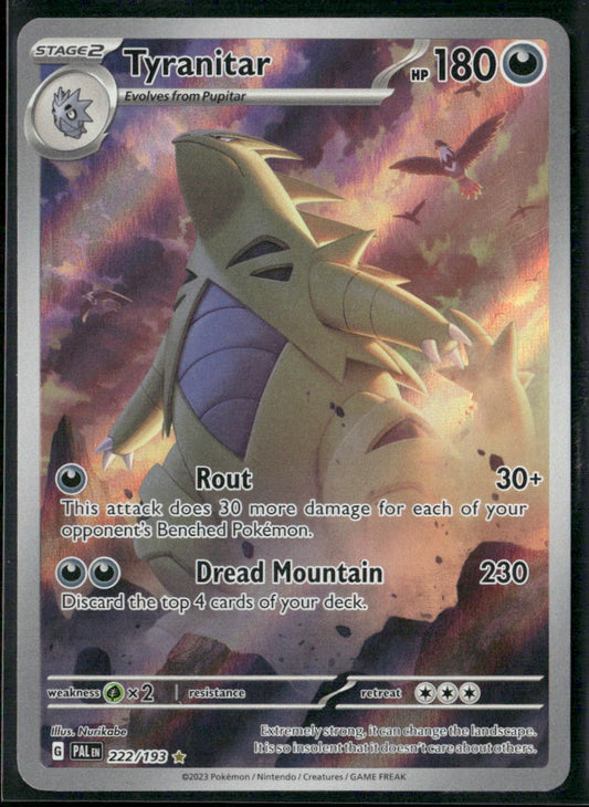 Tyranitar SV02: Paldea Evolved #222/193
