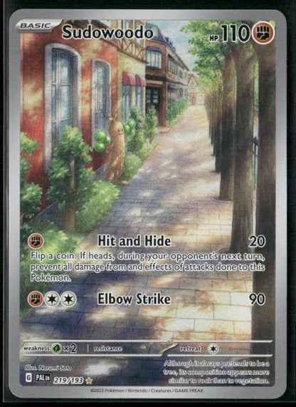Sudowoodo SV02: Paldea Evolved #219/193