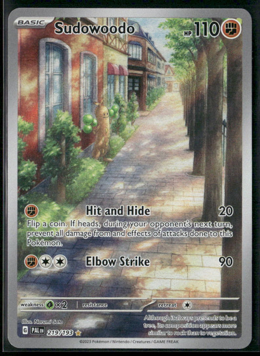 Sudowoodo SV02: Paldea Evolved #219/193