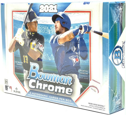 2021 Bowman Chrome Baseball Box